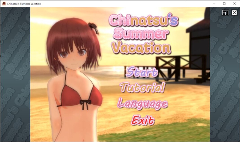 [RJ100478] [blue arrow garden] Chinatsu's Summer Vacation | 千夏の夏休み